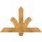Ekena Millwork Redmond Rough Sawn Timber Gable Bracket, Western Red Cedar, 36"W x 23"H x 2"D x 4"F, 15/12 Pitch GBW036X23X0204RED00RWR - alternate 1